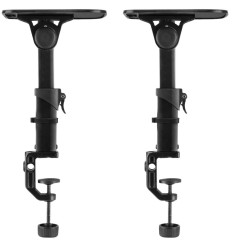 Vonyx 180.223 S32 soporte de pinza ajustable para monitor de estudio