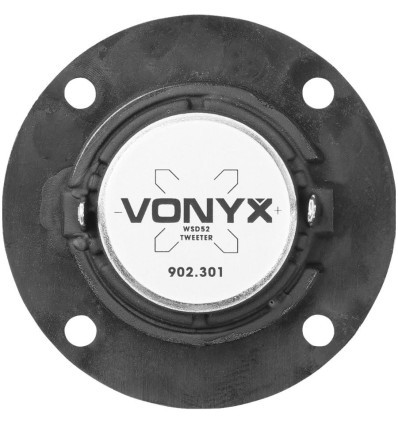 Vonyx 902.301 WSD52 Tweeter de cúpula de seda de 52 mm, 30W