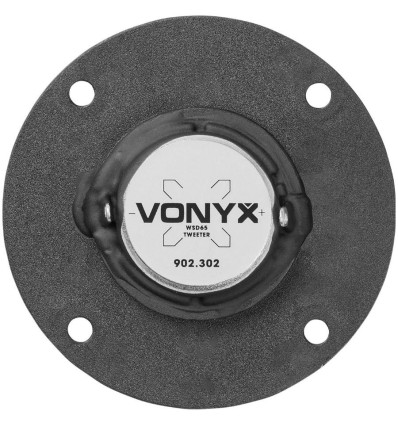 Vonyx 902.302 WSD65 Tweeter de cúpula de seda de 65 mm, 30W