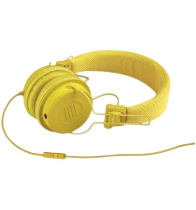 Reloop RHP-6 Auriculares DJ Amarillo, plegables y compactos.