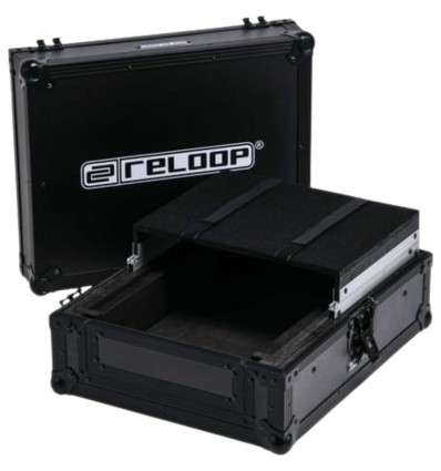 Reloop Premium Club Mixer Case MK2, flight case robusto con bandeja.