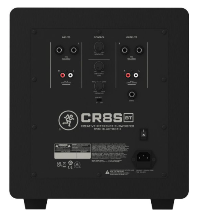 Mackie CR8SBT - Subwoofer Bluetooth activo 8" para estudio y hogar