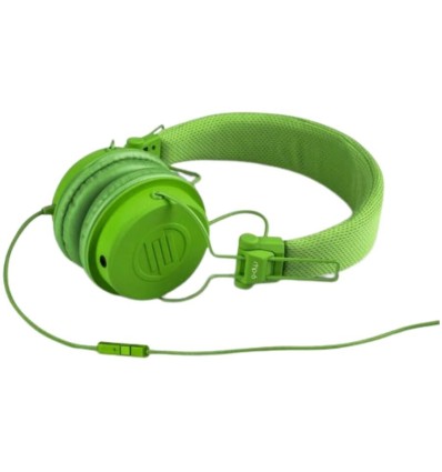 Reloop RHP-6 Verde - Auriculares compactos DJ con micrófono