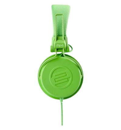Reloop RHP-6 Verde - Auriculares compactos DJ con micrófono