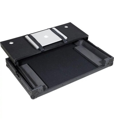 Flight case controlador MIDI Alphatheta DDJ-GRV6 con soporte portátil