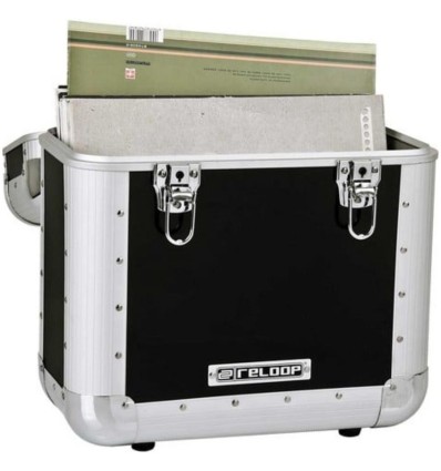 Reloop 60 Record Case Black - Estuche para 60 discos de vinilo