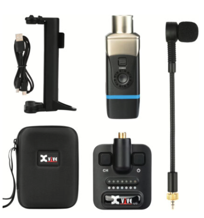 XVIVE U8 - Sistema inalámbrico para guitarra acústica de alta calidad