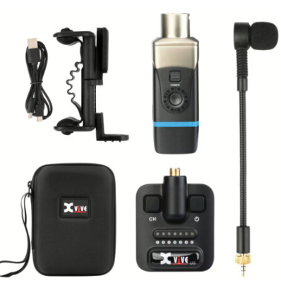 XVIVE U9 Violin Wireless System – Micrófono inalámbrico para violín