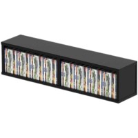 Glorious CD Box 90 Black – Almacenamiento para 90 CDs Glorious CD Box 90 Black – Almacenamiento para 90 CDs