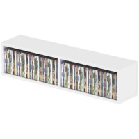 Glorious CD Box 90 White – Almacenamiento para 90 CDs Glorious CD Box 90 White – Almacenamiento para 90 CDs