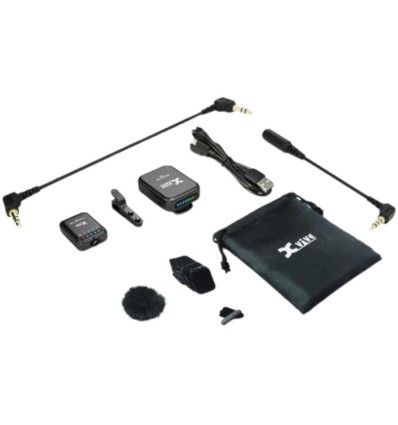 XVIVE U6 - Micrófono inalámbrico compacto para cámaras DSLR y smartpho