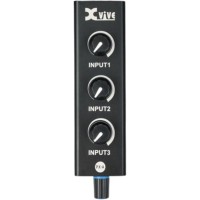 XVIVE PX - Mezclador personal de 3 canales para monitoreo in-ear