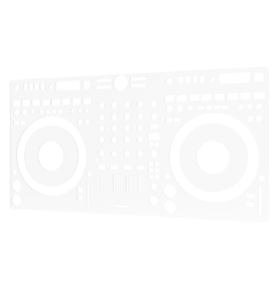 TOPDJ Skin Alphatheta DDJ‑GRV6 – Protección ultra fina