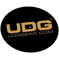 UDG U9935 Slipmat Set Negro y Dorado para Giradiscos, 12"