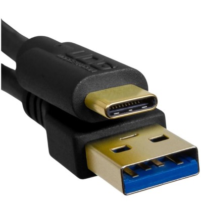 UDG U98001BL USB 3.2 C-A Cable 1.5m Negro para Audio Profesional