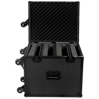 Flight Case UDG 4 CDJ/Mixer Black Plus – Protección DJ Flight Case UDG 4 CDJ/Mixer Black Plus – Protección DJ