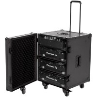 Flight Case UDG 4 CDJ/Mixer Black Plus – Protección DJ Flight Case UDG 4 CDJ/Mixer Black Plus – Protección DJ