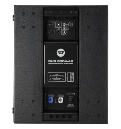 RCF SUB 8004-AS - Subwoofer activo de 1250W y 18"