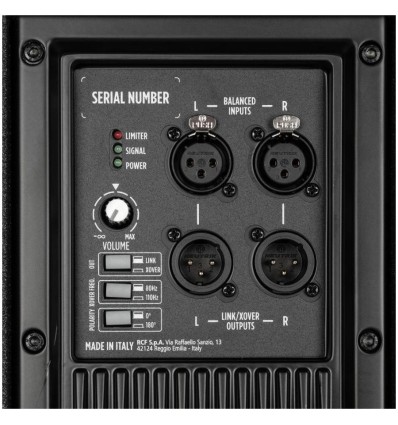 RCF SUB 708-AS MK3 - Subwoofer activo de 1400W y 18"