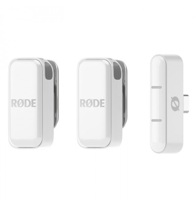 Rode Wireless Micro USB-C White – Micrófono inalámbrico profesional