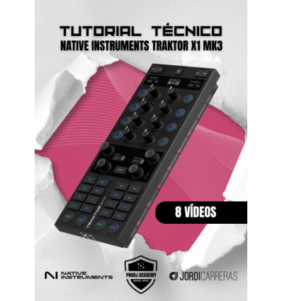 Native Instruments Traktor X1 MK3 + Tutorial + Modular Bag + Camiseta