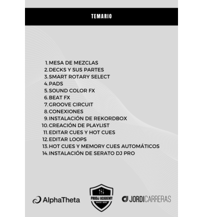 TUTORIAL TÉCNICO ALPHATHETA DDJ-GRV6