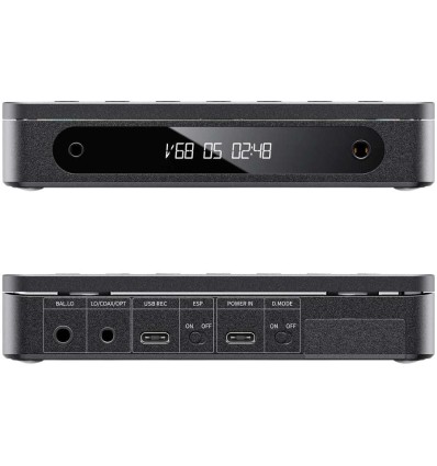 FiiO DM13 BT - Reproductor de CD portátil con Bluetooth Hi-Fi