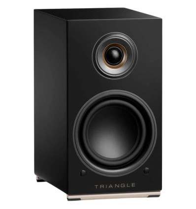 Triangle AIO TWIN - Altavoces activos negros con Wi-Fi y Bluetooth