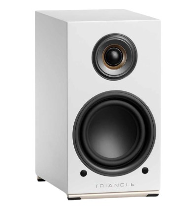 Triangle AIO TWIN - Altavoces activos blancos con Wi-Fi y Bluetooth