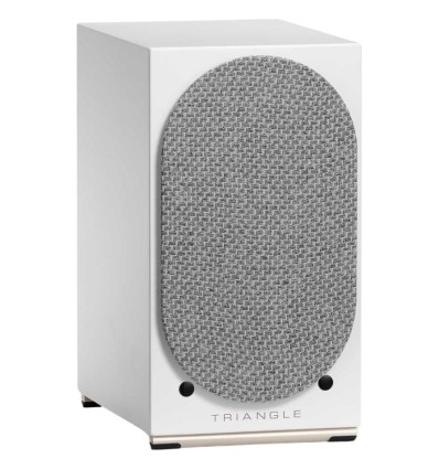 Triangle AIO TWIN - Altavoces activos blancos con Wi-Fi y Bluetooth