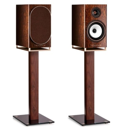 Triangle Capella - Altavoces activos de alta fidelidad en marrón