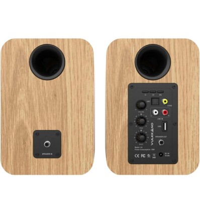 VULKKANO A4 - Altavoces activos con Bluetooth y 50W