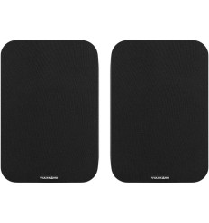 VULKKANO A4 ARC - Altavoces activos negros con HDMI ARC y Bluetooth