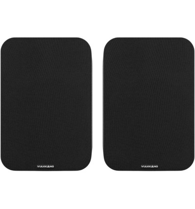 VULKKANO A4 ARC - Altavoces activos negros con HDMI ARC y Bluetooth