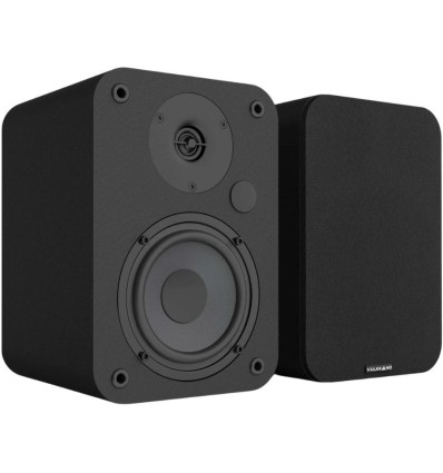VULKKANO A4 ARC - Altavoces activos negros con HDMI ARC y Bluetooth