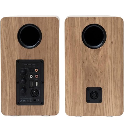 VULKKANO A5 ARC - Altavoces marrones con HDMI ARC