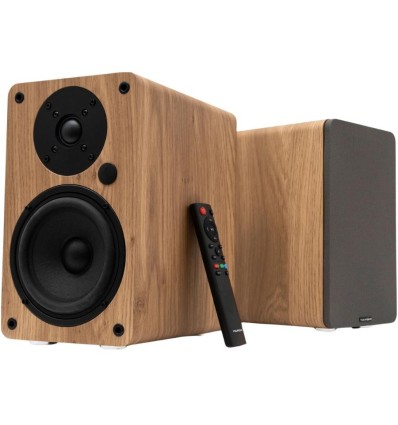 VULKKANO A5 ARC - Altavoces marrones con HDMI ARC