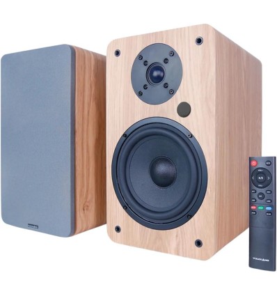 VULKKANO A6 ARC - Altavoces marrones con HDMI ARC