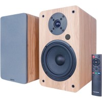 VULKKANO A6 ARC - Altavoces marrones con HDMI ARC
