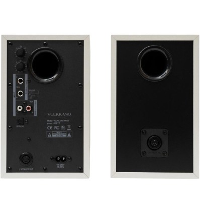 VULKKANO PRO4 - Altavoces blancos de 80W