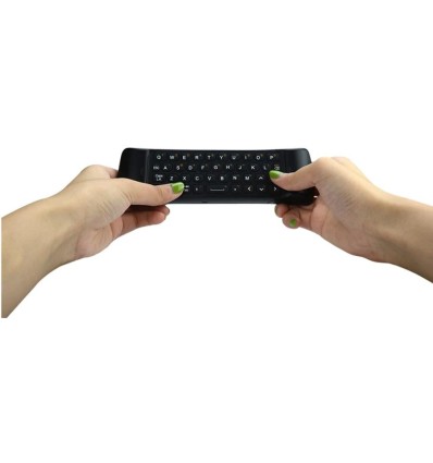 Zidoo V9 - Control remoto inalámbrico con AirMouse y teclado QWERTY