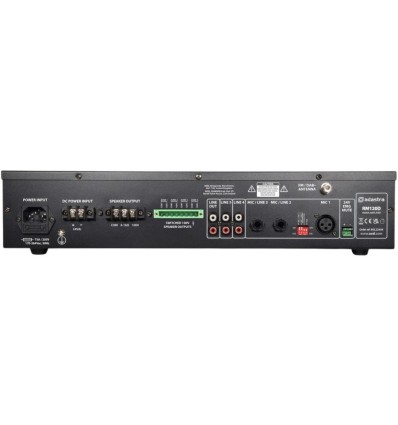 Adastra RM120D - Amplificador 120W 100V con Bluetooth y DAB+/FM