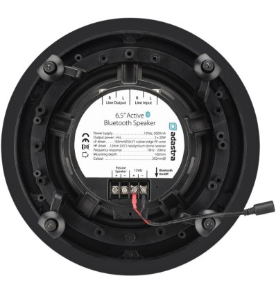 Adastra BCS65S - Altavoces de techo 6,5" con Bluetooth