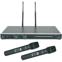 Chord NU20-H - Sistema Inalámbrico UHF con 2 Micrófonos de Mano