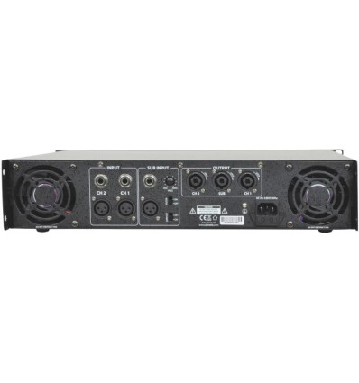 Citronic P44800 - Amplificador 2x400W + 800W Sub con Crossover Activo