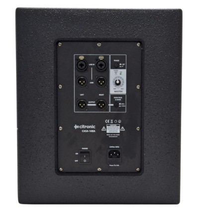 Citronic CASA-10BA - Subwoofer Activo 10" 300W RMS