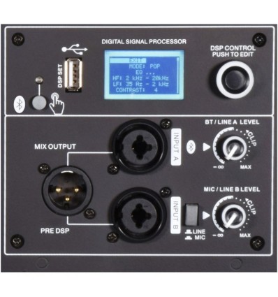 Citronic CLARA-15A - Caja Activa 15" 470W RMS con DSP y Bluetooth