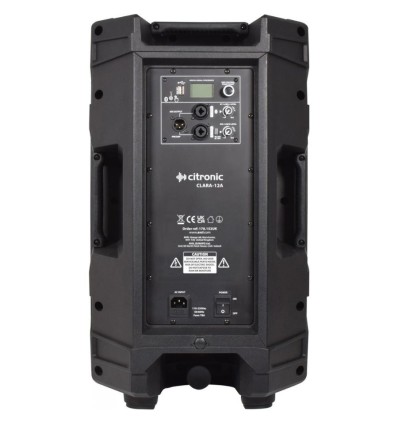 Citronic CLARA-12A - Caja Activa 12" 400W RMS con DSP y Bluetooth