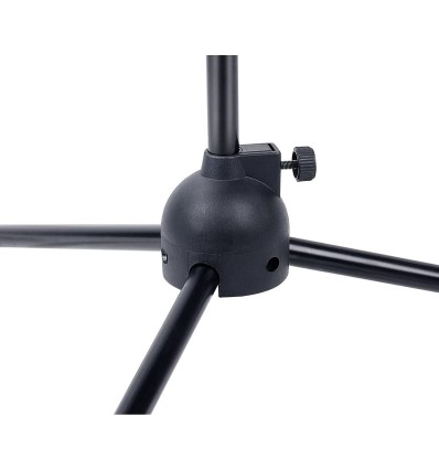 Soporte de micrófono SMICS-60-BK con base de trípode ajustable