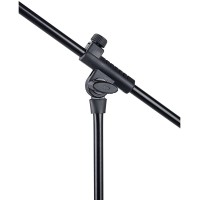 Soporte de micrófono SMICS-60-BK con base de trípode ajustable